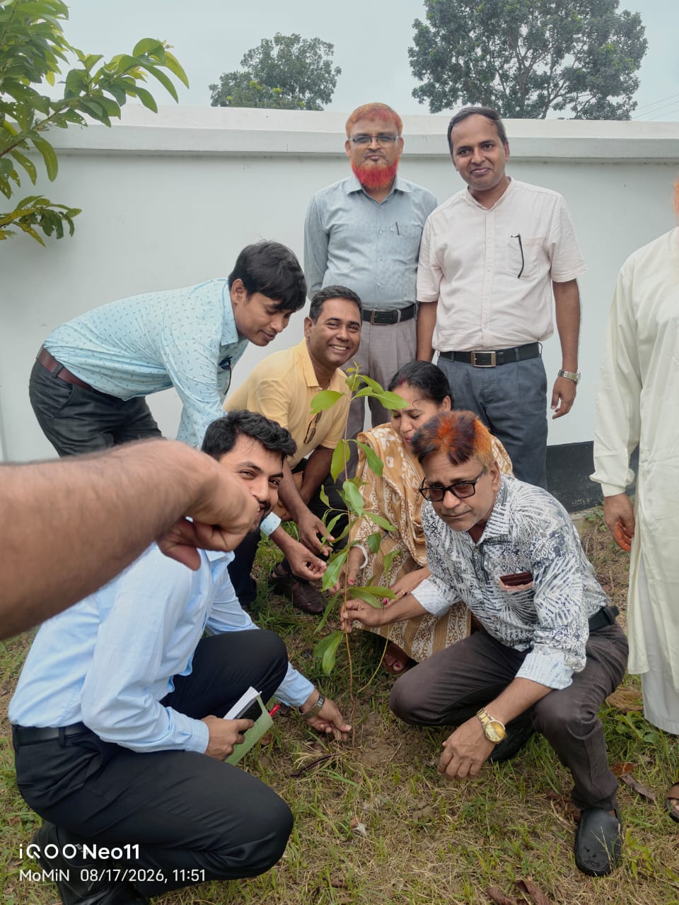 প্রধানমন্ত্রীর কর্মসূচি বাস্তবায়ন ৫ কোটি বৃক্ষ রোপেন অংশ হিসেবে এই বৃক্ষ রোপন